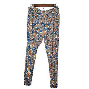 LuLaRoe Disney Donald Duck Leggings OS Tall & Curvy Stretch Comfy Fun Print